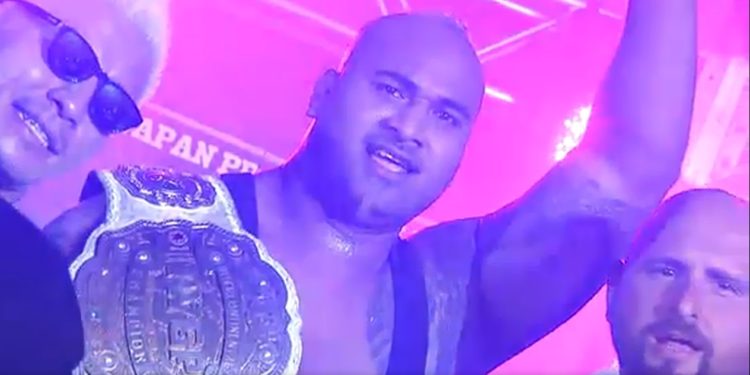 Fale wins IWGP Intercontinental Championship