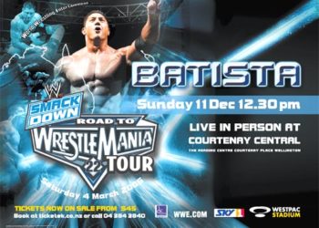 Batista and Shane appear in Wellington this Sunday