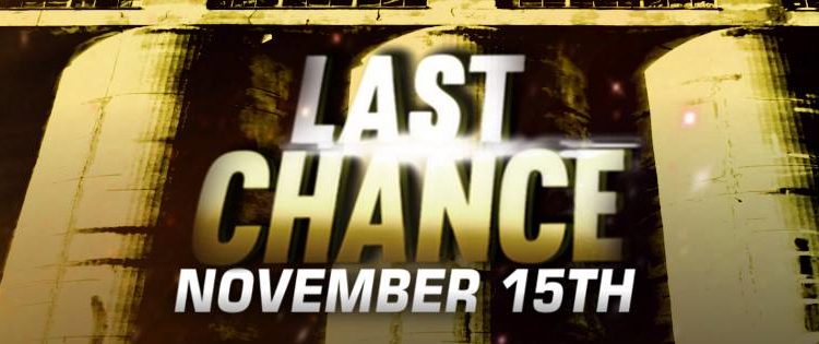 Last Chance: Schisk’s shot at revenge