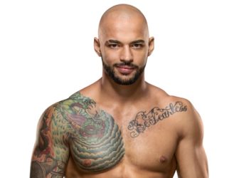 WWE NXT standout Ricochet takes flight at Halftime Heat