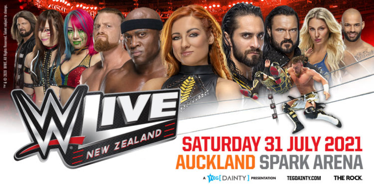 WWE Live postponed until July 31, 2021