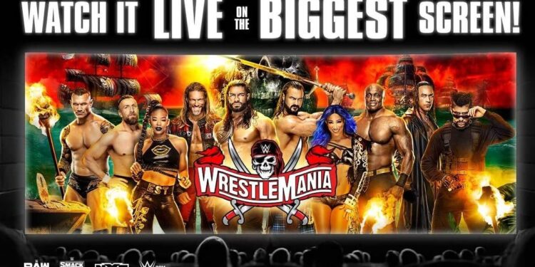 See WrestleMania 37 at select Event Cinemas