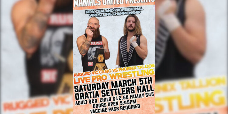 Maniacs United: Craig to defend title against Tallion