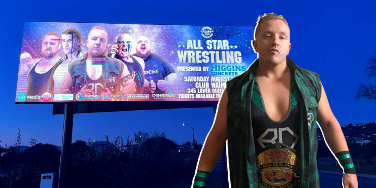 Brook Duncan in Nelson: ‘I’m a whole different wrestler to what the rest of the country gets’