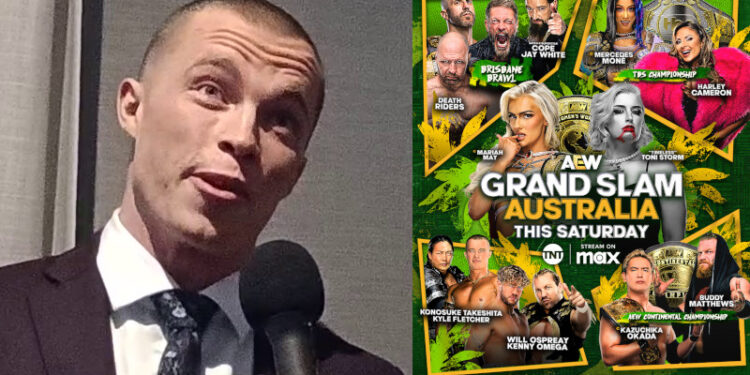 AEW Grand Slam: Kyle Fletcher speaks to NZPWI