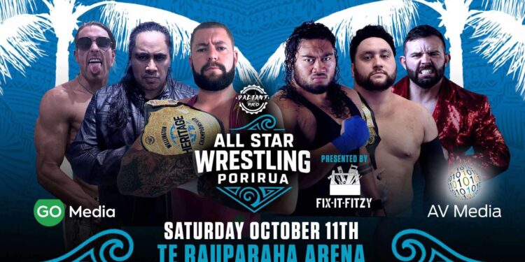 All Star Wrestling comes to Te Rauparaha Arena